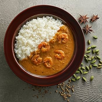 Amazon.co.jp: 無印良品 焙煎スパイスの海老のクリーミーカレー